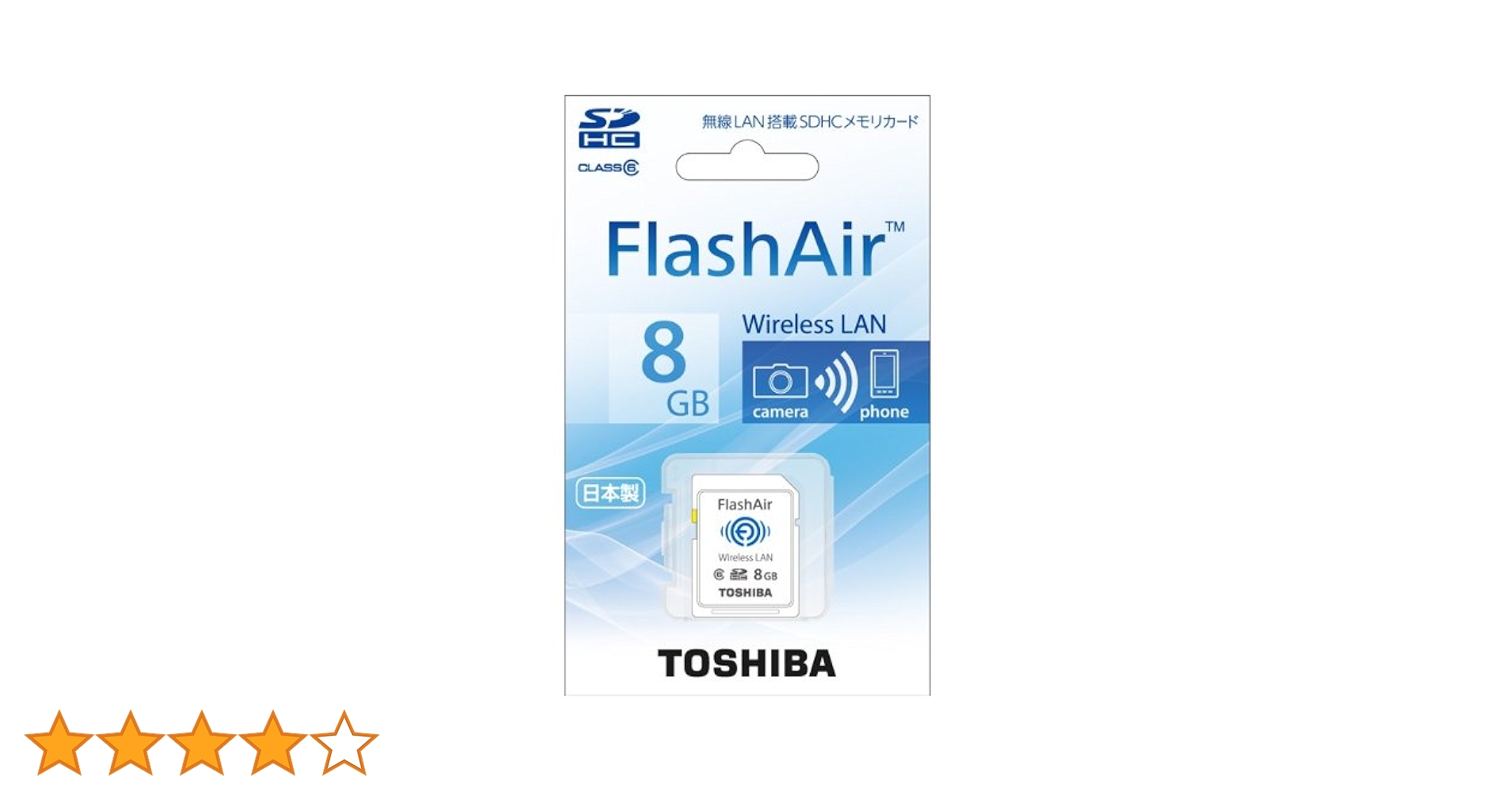TOSHIBA FlashAir 8GB 30枚組 TOSHIBA FlashAir 8GB 30枚組 TOSHIBA